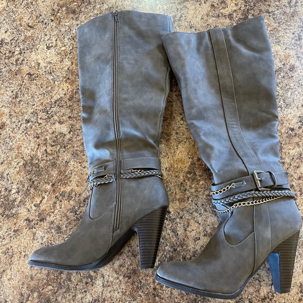Knee high boots
